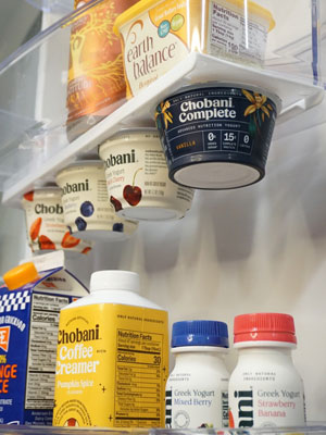 yogurt organizer